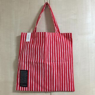 マリメッコ(marimekko)のマリメッコ ストライプ柄バッグ(トートバッグ)