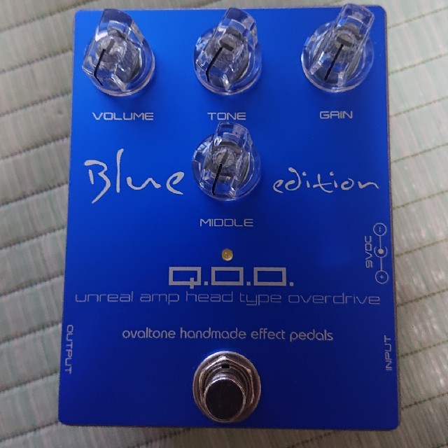 Ovaltone Q.O.O Blue Editionギター