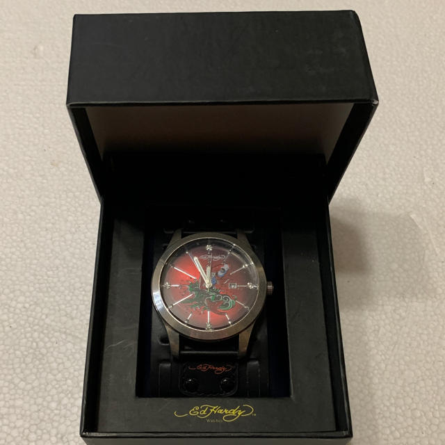 Ed Hardy(エドハーディー)の ED HARDY Watch エドハーディー腕時計 新品！ メンズの時計(腕時計(アナログ))の商品写真