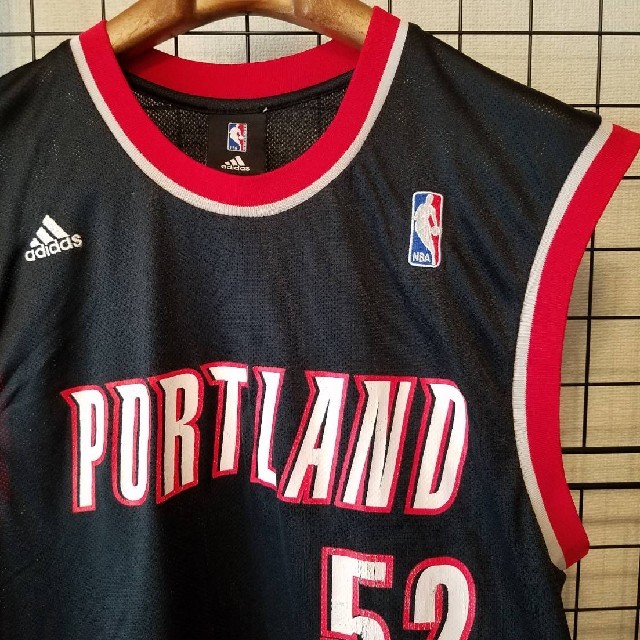 adidas(アディダス)のNBA × adidas Portland ODEN 52 バスケ ユニフォーム スポーツ/アウトドアのスポーツ/アウトドア その他(バスケットボール)の商品写真