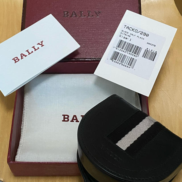 ☆ BALLY新品未使用コインケース　黒レザー　☆