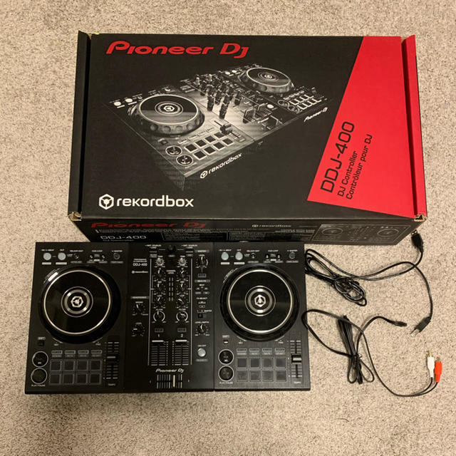 Pioneer(パイオニア)の【美中古品】Pioneer DJコントローラー DDJ-400 動作確認済み 楽器のDJ機器(DJコントローラー)の商品写真