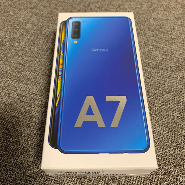 GalaxyA7カラーギャラクシー A7 ブルー 64 GB SIMフリー