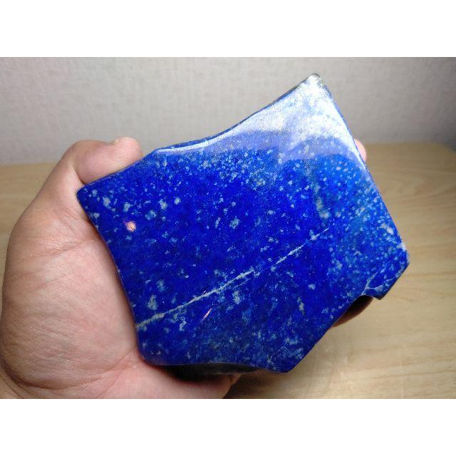 鮮青 590g ラピスラズリ 原石 鉱物 宝石 ジュエリー 鑑賞石 自然石