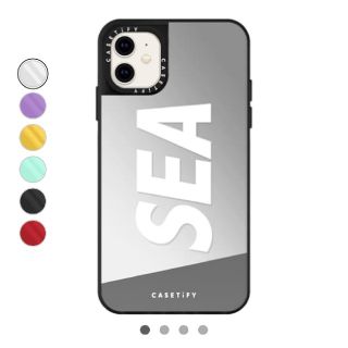 シー(SEA)のSEA スマホケース　iphone  11用　シルバー(iPhoneケース)