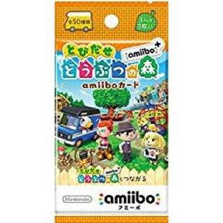 とびだせ どうぶつの森 amiibo＋ amiiboカード1パック(カード)