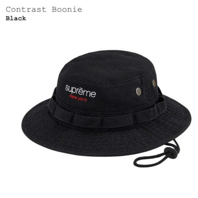 直売値下げ Supreme Contrast Boonie バケットハット 新品 S/M ...