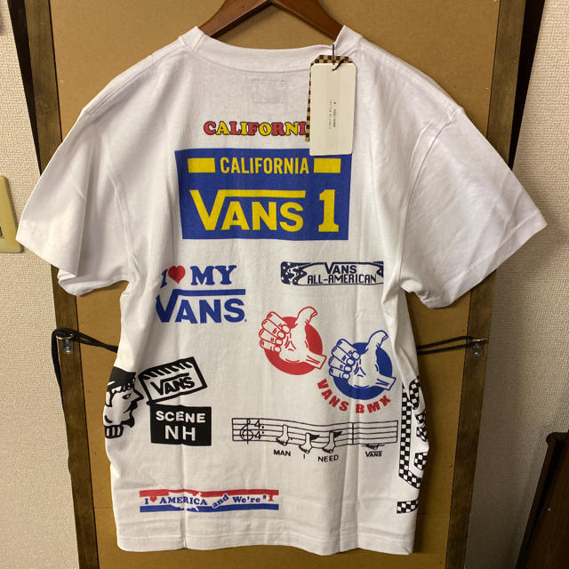 N.HOOLYWOOD(エヌハリウッド)の【新品】N.HOOLYWOOD×VANS バックプリントTシャツ 38サイズ メンズのトップス(Tシャツ/カットソー(半袖/袖なし))の商品写真