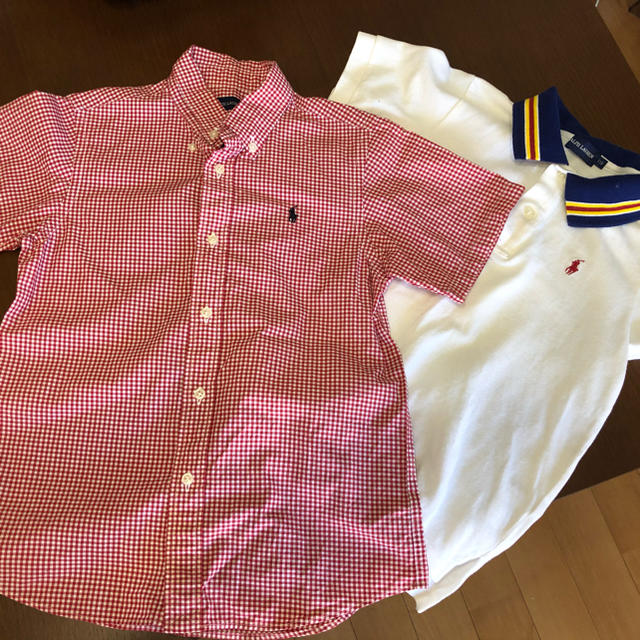 Ralph Lauren(ラルフローレン)のラルフローレン男の子シャツ110.120 キッズ/ベビー/マタニティのキッズ服男の子用(90cm~)(Tシャツ/カットソー)の商品写真