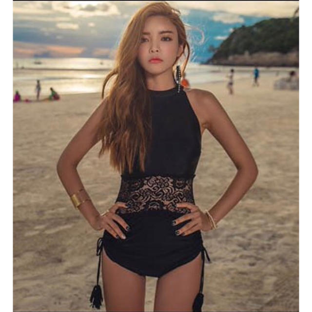  【新品未使用】SNS話題 韓国水着 ワンピースMサイズ  大人気 12  レディースの水着/浴衣(水着)の商品写真