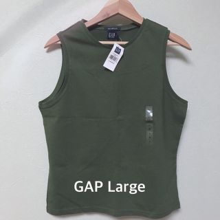 ギャップ(GAP)の【新品】GAP ノースリーブ レディースL(タンクトップ)