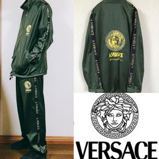 A.VERSACE ヴェルサーチ ナイロン セットアップ ジャージ 上下 - www