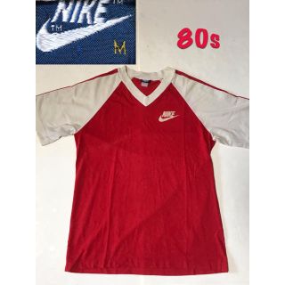 ナイキ(NIKE)のNIKE:ナイキ Tシャツ 80s 初期 TM表記 Vネック VINTAGE (Tシャツ/カットソー(半袖/袖なし))