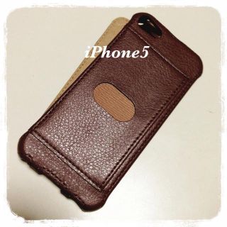 iPhone5♡レザー調ケース(モバイルケース/カバー)