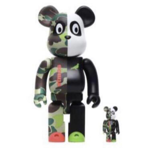 BE@RBRICK atmos x STAPLE 100% & 400%