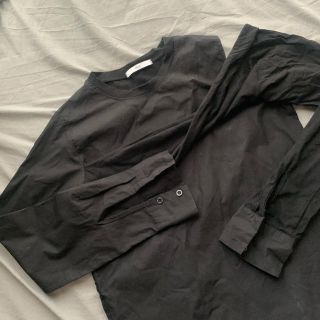 ザラ(ZARA)のHELK アシンメトリートップス(カットソー(長袖/七分))