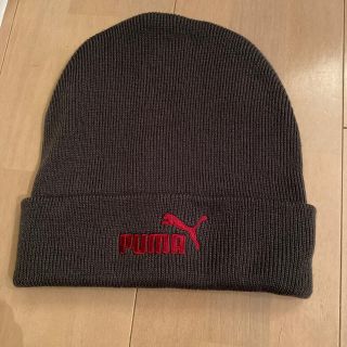 プーマ(PUMA)のPUMA ニット帽　グレー(その他)