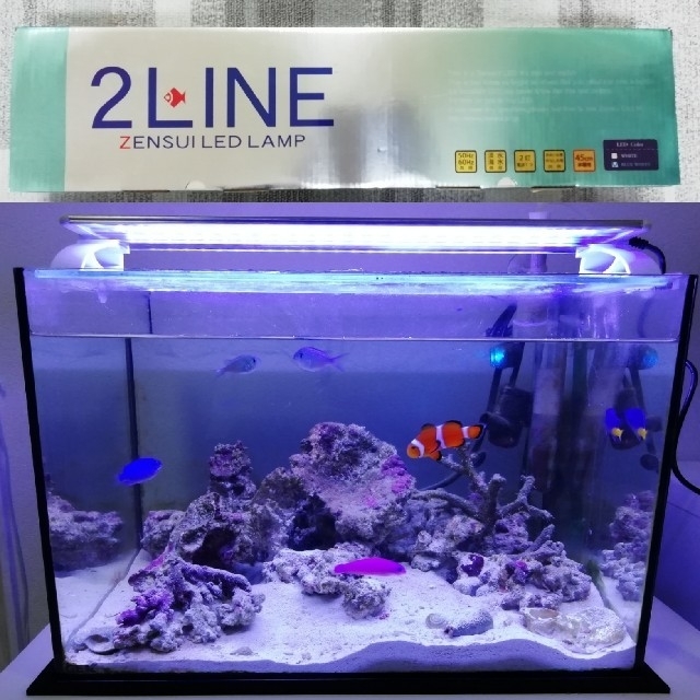 45cm水槽用ライト　zensui led 2line