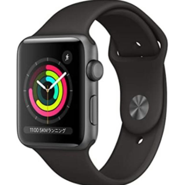 Apple Watch(アップルウォッチ)の【新品未開封】Apple Watch 3 38mm GPSモデル メンズの時計(腕時計(デジタル))の商品写真