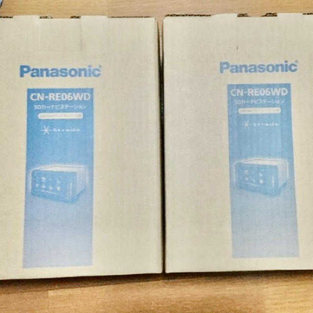 Panasonic - 【新品】【翌日発送】【保証書押印なし】カーナビ  CN-RE06WD 2台