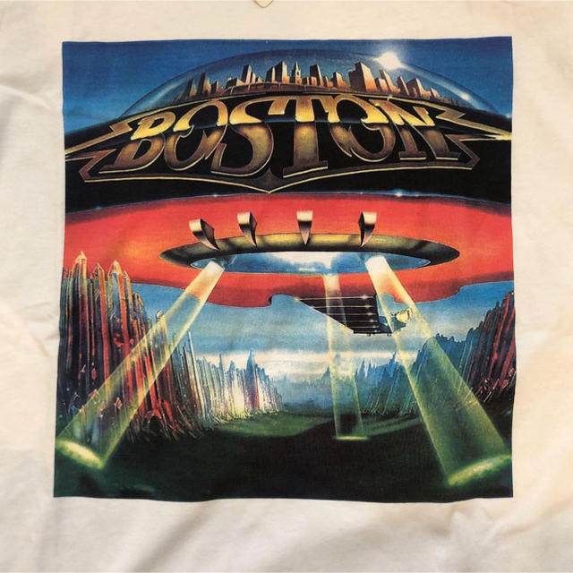 GU(ジーユー)のボストン ツアーTシャツ バンドTシャツ ドントルックバック Boston M メンズのトップス(Tシャツ/カットソー(半袖/袖なし))の商品写真