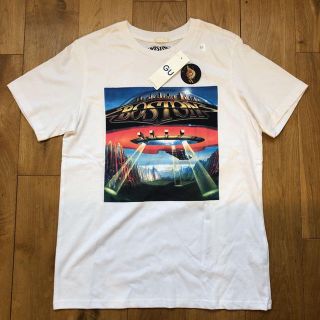 ジーユー(GU)のボストン ツアーTシャツ バンドTシャツ ドントルックバック Boston M(Tシャツ/カットソー(半袖/袖なし))