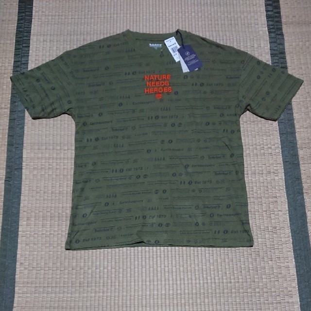 Timberland(ティンバーランド)の新品 Timberland Tシャツ M 深緑 メンズのトップス(Tシャツ/カットソー(半袖/袖なし))の商品写真