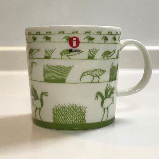 イッタラ(iittala)のイッタラ バードマグ(グリーン) オイバ・トイッカ 50周年記念(グラス/カップ)