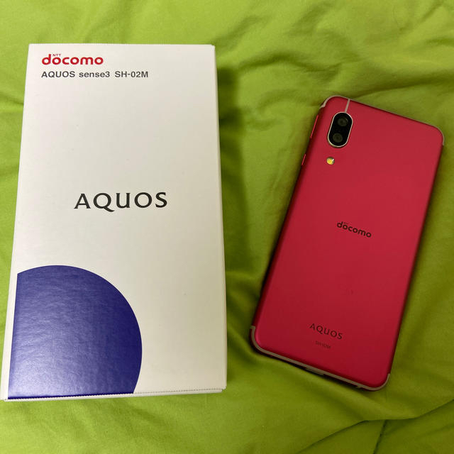 AQUOS(アクオス)のおみつき様専用 SHARP sense3 SH-02M ディープピンク 本体 スマホ/家電/カメラのスマートフォン/携帯電話(スマートフォン本体)の商品写真