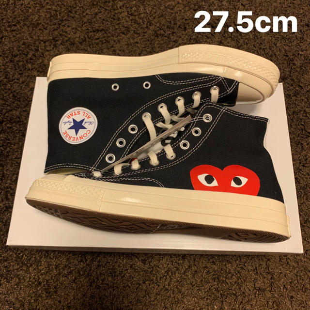 COMME des GARCONS(コムデギャルソン)の27.5cm Comme des Garçons Play × Converse メンズの靴/シューズ(スニーカー)の商品写真