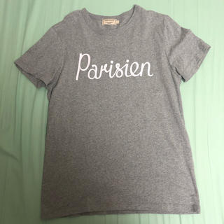 メゾンキツネ(MAISON KITSUNE')のParisenロゴTシャツ(Tシャツ/カットソー(半袖/袖なし))