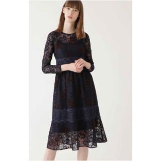 ジルスチュアート(JILLSTUART)の人気完売♡フラワーフロッキーレースワンピース (ひざ丈ワンピース)