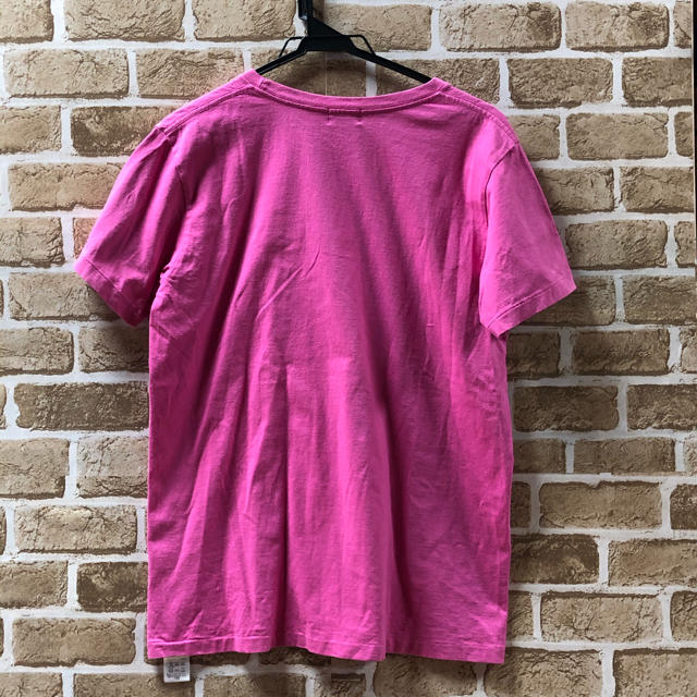 Paul Smith(ポールスミス)の【人気】ポールスミスジーンズ　ピンク　ゼブラ　ワンポイント　Tシャツ　Mサイズ メンズのトップス(Tシャツ/カットソー(半袖/袖なし))の商品写真