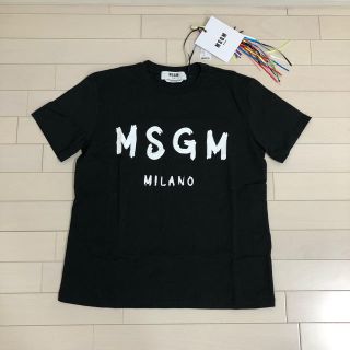 エムエスジイエム(MSGM)の【むさし様専用】XL MSGM ロゴ　Tシャツ　レディース(Tシャツ(半袖/袖なし))