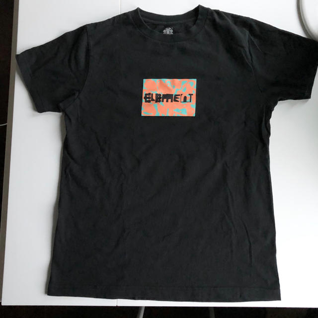 ELEMENT(エレメント)のELEMENT 黒半袖Tシャツ メンズのトップス(Tシャツ/カットソー(半袖/袖なし))の商品写真