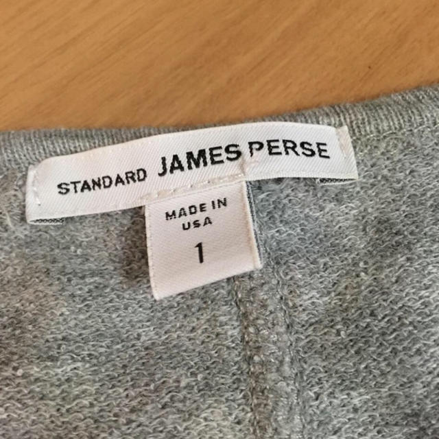 JAMES PERSE(ジェームスパース)のJAMES PERSE グレー ワンピ レディースのワンピース(ミニワンピース)の商品写真