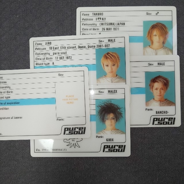GLAY pure soul グッズ IDカードの通販 by rockshock's shop|ラクマ GLAY pure soul グッズ IDカードの通販 by rockshock's shop|ラクマ