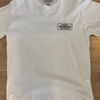 ネイバーフッド(NEIGHBORHOOD)の【美品】NEIGHBORHOOD ロンT M ホワイト(Tシャツ/カットソー(七分/長袖))