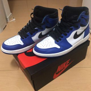 ナイキ(NIKE)のnike jordan1 game royal ジョーダン　ゲーム　ロイヤル(スニーカー)