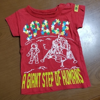 ジャンクストアー(JUNK STORE)のJUNK STORE☆宇宙　Tシャツ　80サイズ(Ｔシャツ)
