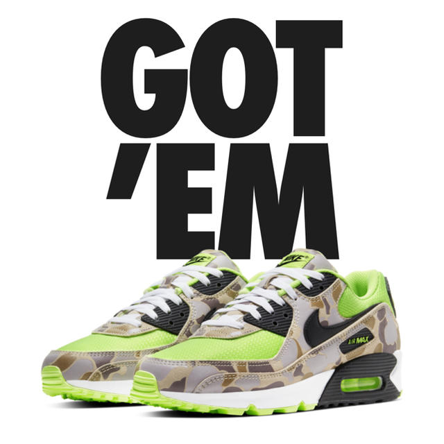 168様専用】NIKE AIR MAX 90 DUCK CAMO GHOST 新作即納 - fundus