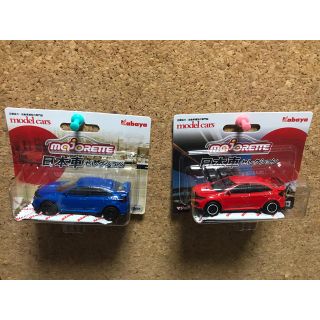 【新品未開封】赤青２台セット　シビックタイプR civic  type R(ミニカー)