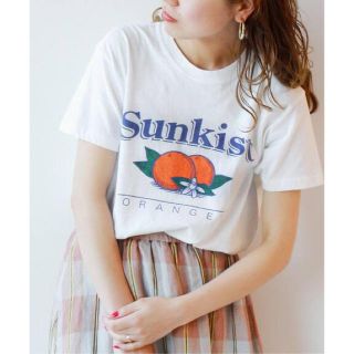 ジャーナルスタンダード(JOURNAL STANDARD)のSunkist オレンジTシャツ JOURNAL STANDARD relume(Tシャツ(半袖/袖なし))