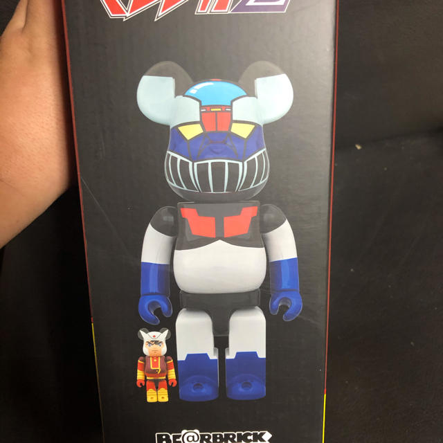 フィギュアBE@RBRICK 兜甲児 100％＆マジンガーZ 400％ 未開封 新品 正規