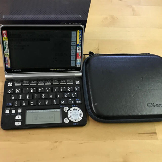 CASIO プロ向けハイエンド電子辞書 EX-word XD-GF10000 高級感