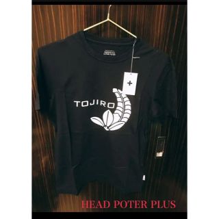 ヘッドポータープラス(HEAD PORTER +PLUS)のHEAD POTER PLUS Tシャツ　黒(Tシャツ/カットソー(半袖/袖なし))