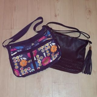 レスポートサック(LeSportsac)のLeSportsac ＆ フリンジ付きショルダーバッグ(ショルダーバッグ)