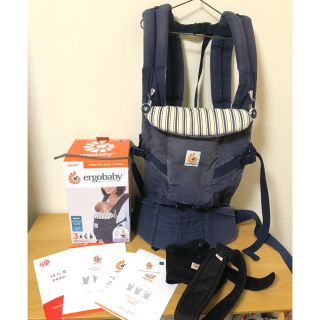 Ergobaby - エルゴベビー アダプト 抱っこ紐 ネイビー ストライプ