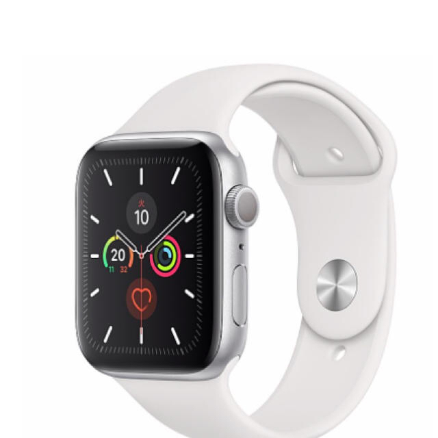 Apple Watch Series5 アップルウォッチ シリーズ5 白時計