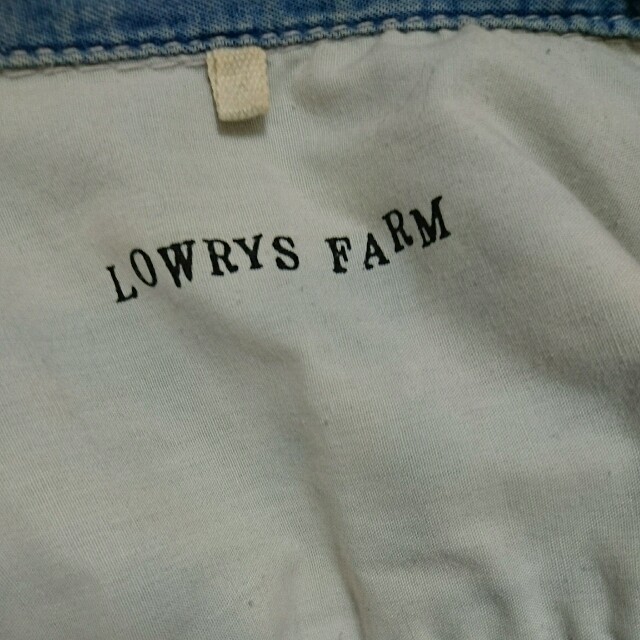 LOWRYS FARM(ローリーズファーム)のLOWRYS FARM☆デニム半袖シャツ レディースのトップス(シャツ/ブラウス(半袖/袖なし))の商品写真